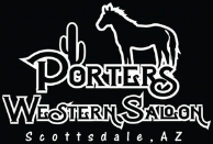 Porter's Western Saloon logo